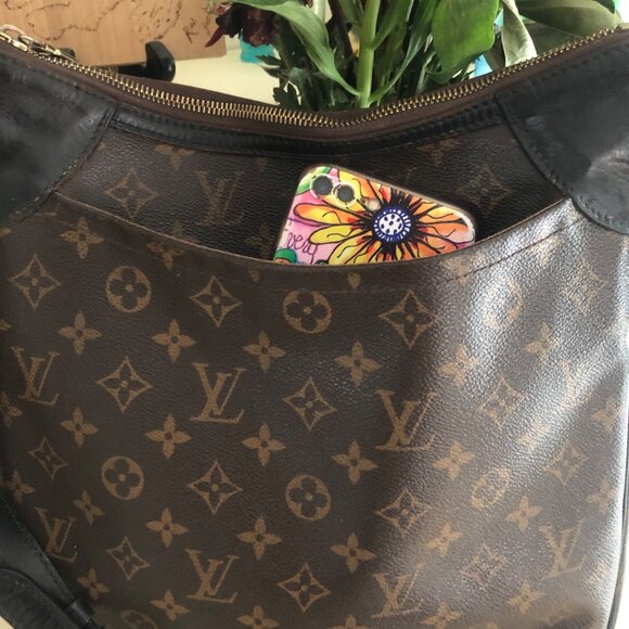 LOUIS VUITTON Bag Authentic Monogram Canvas Odeon PM Messenger Crossbody Shoulde - Picture 5 of 16